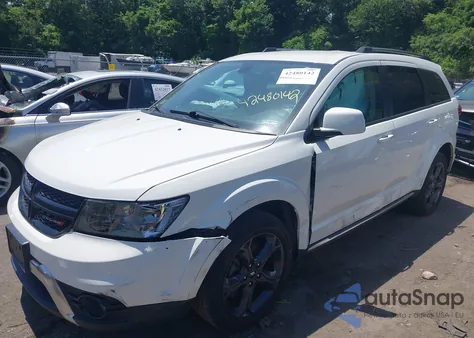 2019 Dodge Journey Crossroad Awd из США, поврежденный, VIN 3C4PDDGG2KT810944